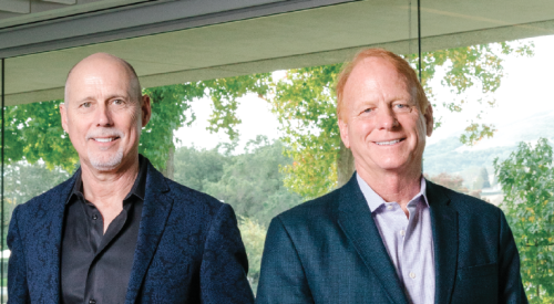 Trumark's Gregg Nelson (left) and Mike Maples met at business school and initially started entitling and selling lots together. (Photo: Jason Henry / dbphotoagency.com)