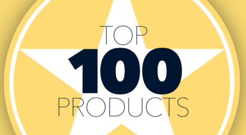 Pro Builder annual listing of Top 100 building products logo.