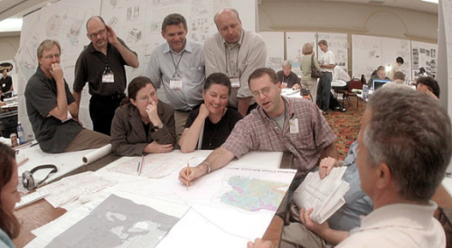 Charrette with urban planners 