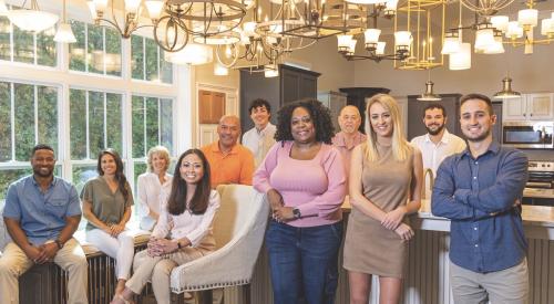 The team at True Homes, Pro Builder's 2020 Builder of the Year